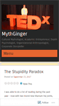 Mobile Screenshot of mythginger.com